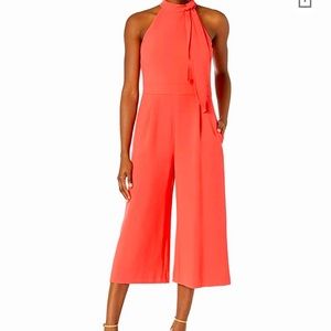 Vince Camuto Bow Neck Jumpsuit
